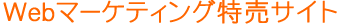 Web�}�[�P�e�B���O�����T�C�g