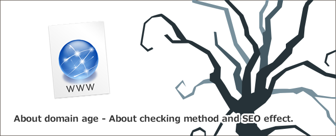 ドメイン年齢とは～チェック方法とSEO効果について