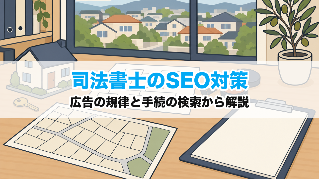 司法書士のSEO対策｜広告の規律と手続の検索から解説
